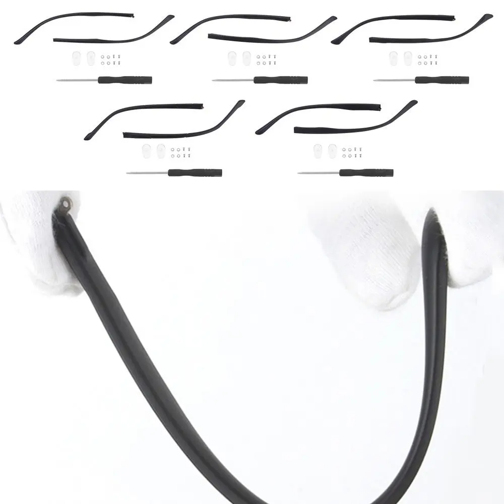 Сменные дужки для очков TR90 черные | AliExpress