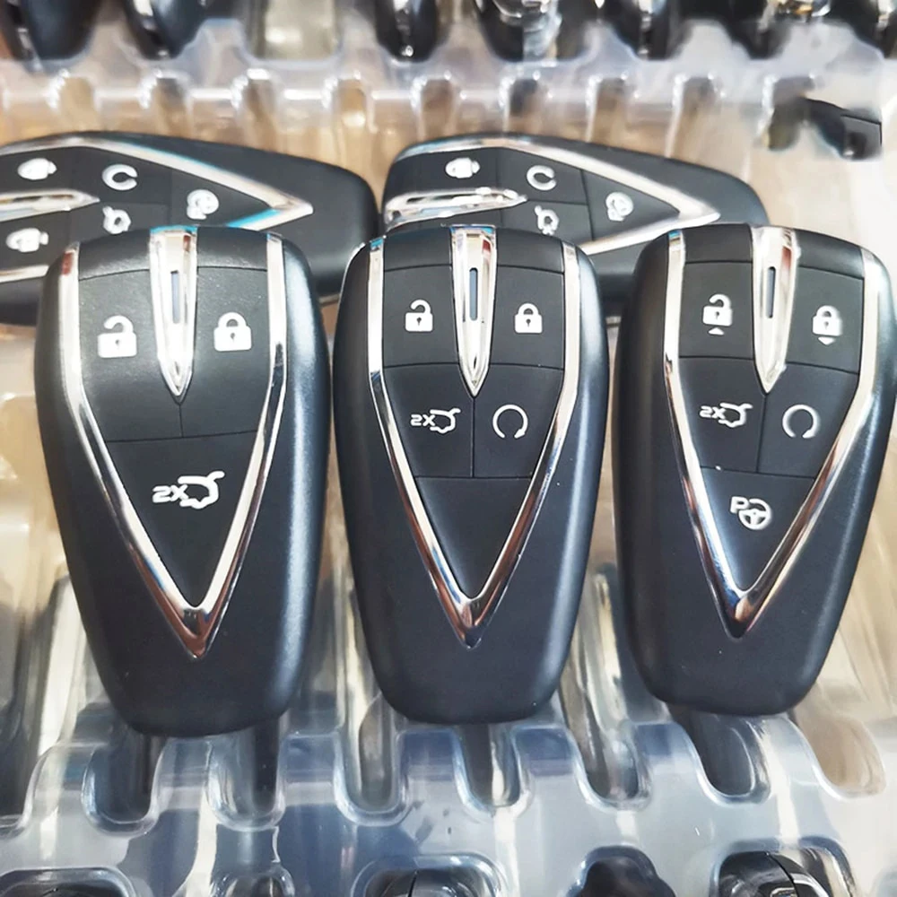 Фото Оригинальный умный дистанционный ключ для CHANGAN CS55 CS75 CS35 PLUS EADO UNI-T UNI-K Uni-V Lamore, интеллектуальный дистанционный ключ №1