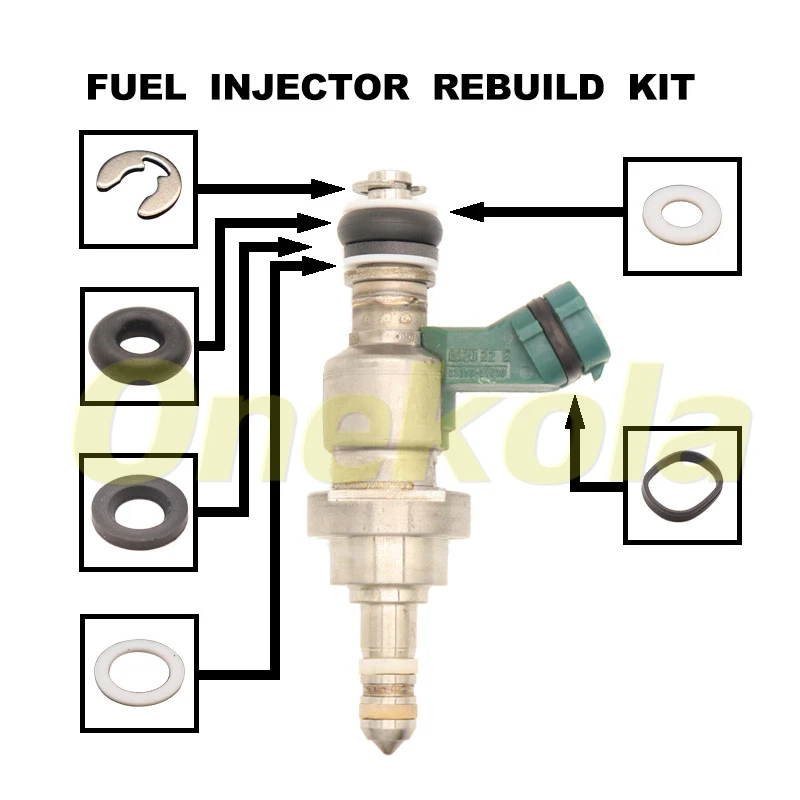 

Уплотнение топливной форсунки комплект уплотнительных колец, фильтры для Lexus IS250 2006-2013 GS300 2006 2.5L 23250-31020 23209-31020