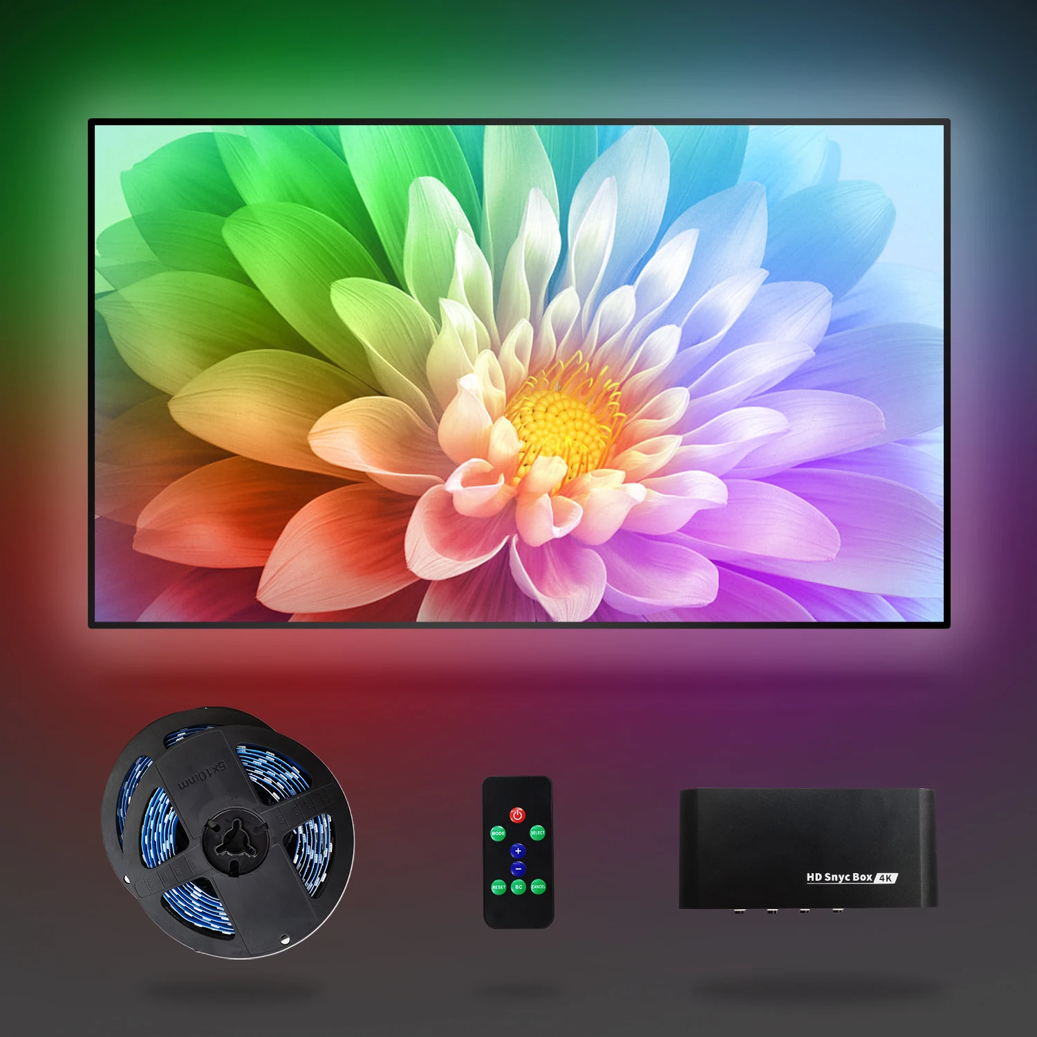 

Горячая Распродажа, задняя подсветка для телефона 4k HDMI2.0