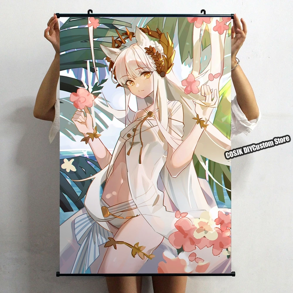 Платиновый постер в стиле аниме Рыцари настенный свиток для украшения дома