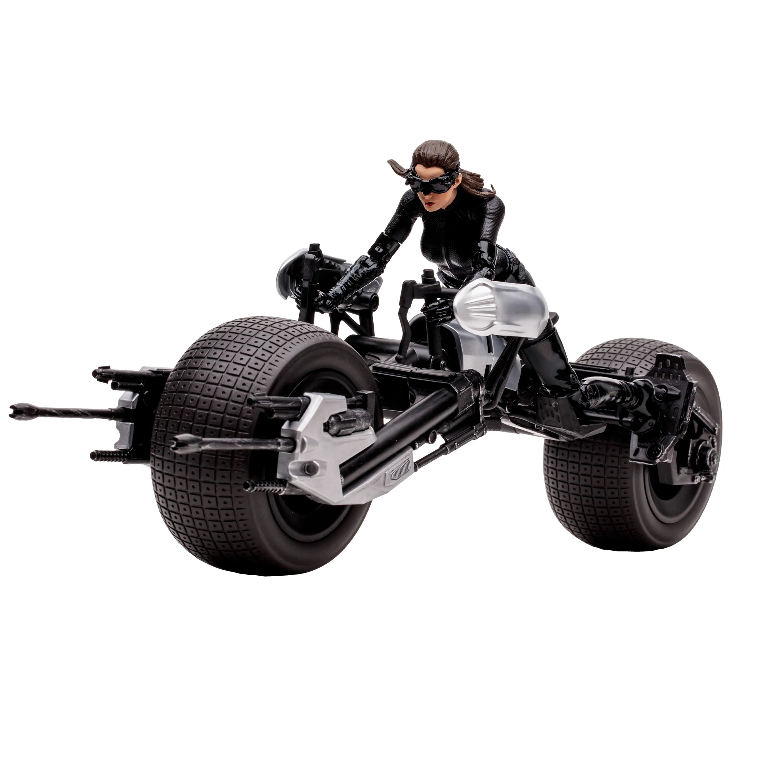 Игрушки McFarlane DC Multiverse Женщина-кошка и батпод (Темный рыцарь поднимается)