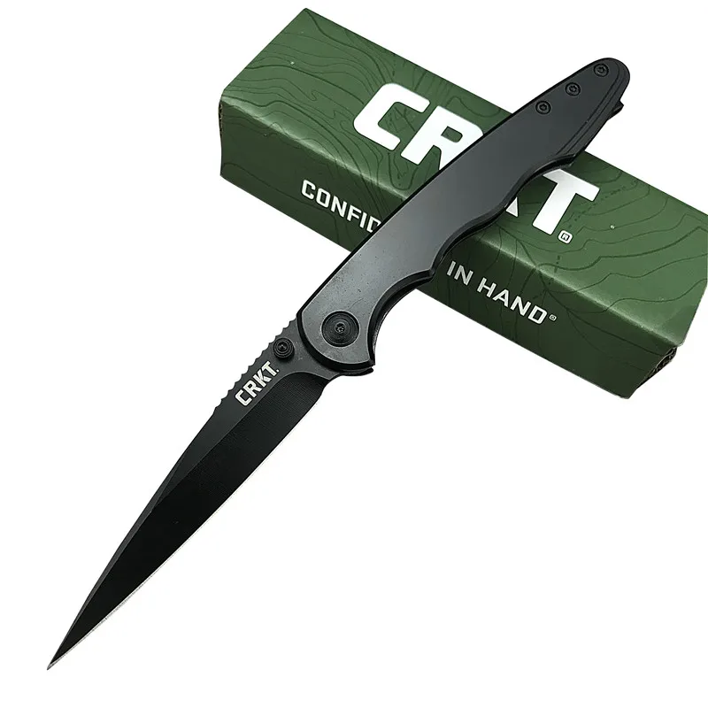 

Складной нож 7016 CRKT, высокопрочный Универсальный Карманный складной походный Тактический спасательный нож для повседневного использования, охоты, выживания, военный