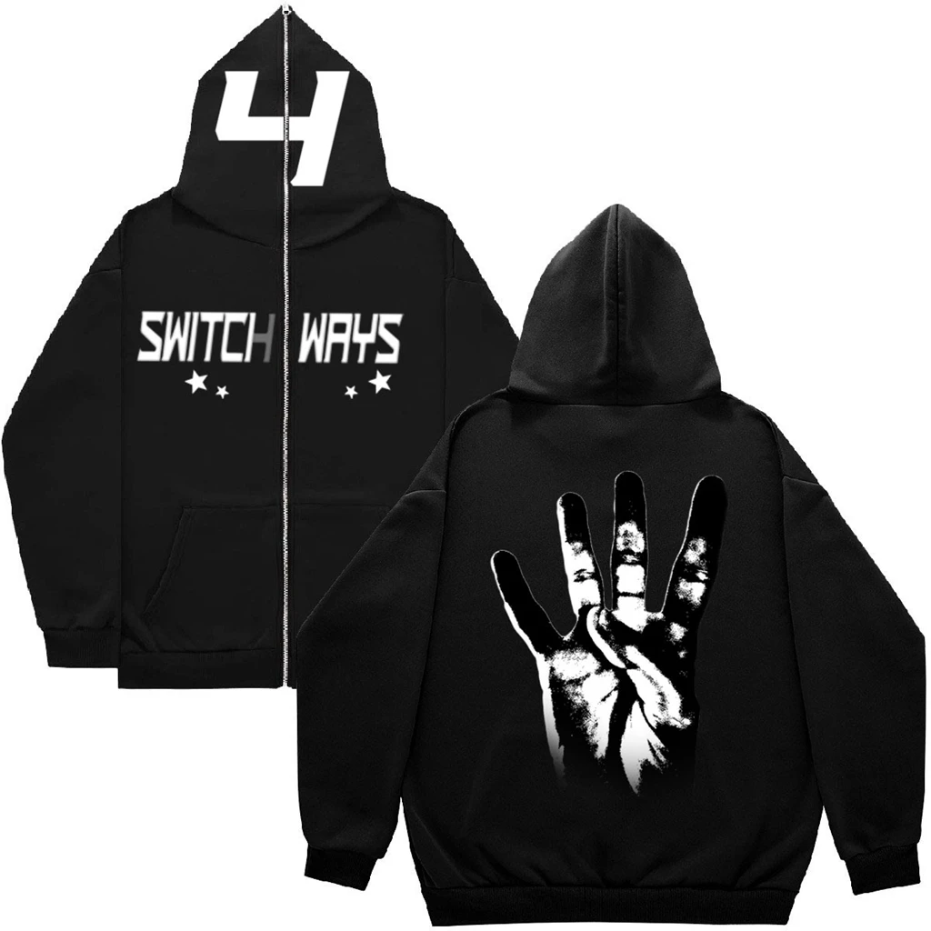 

European American Halloween Personalized Men Women's Sweaters Hoodies Y2K Couples Boy Girls Large Spider Web Zip Hoodie Cardigan