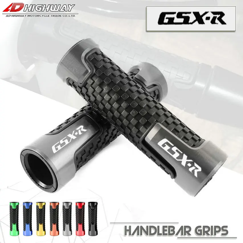 

Handle Rubber 7/8"22mm Motorcycle Handlebar Grips & Handle Bar Ends Hand Cap FOR Suzuki GSX-R GSXR GSF GSR GSX650F