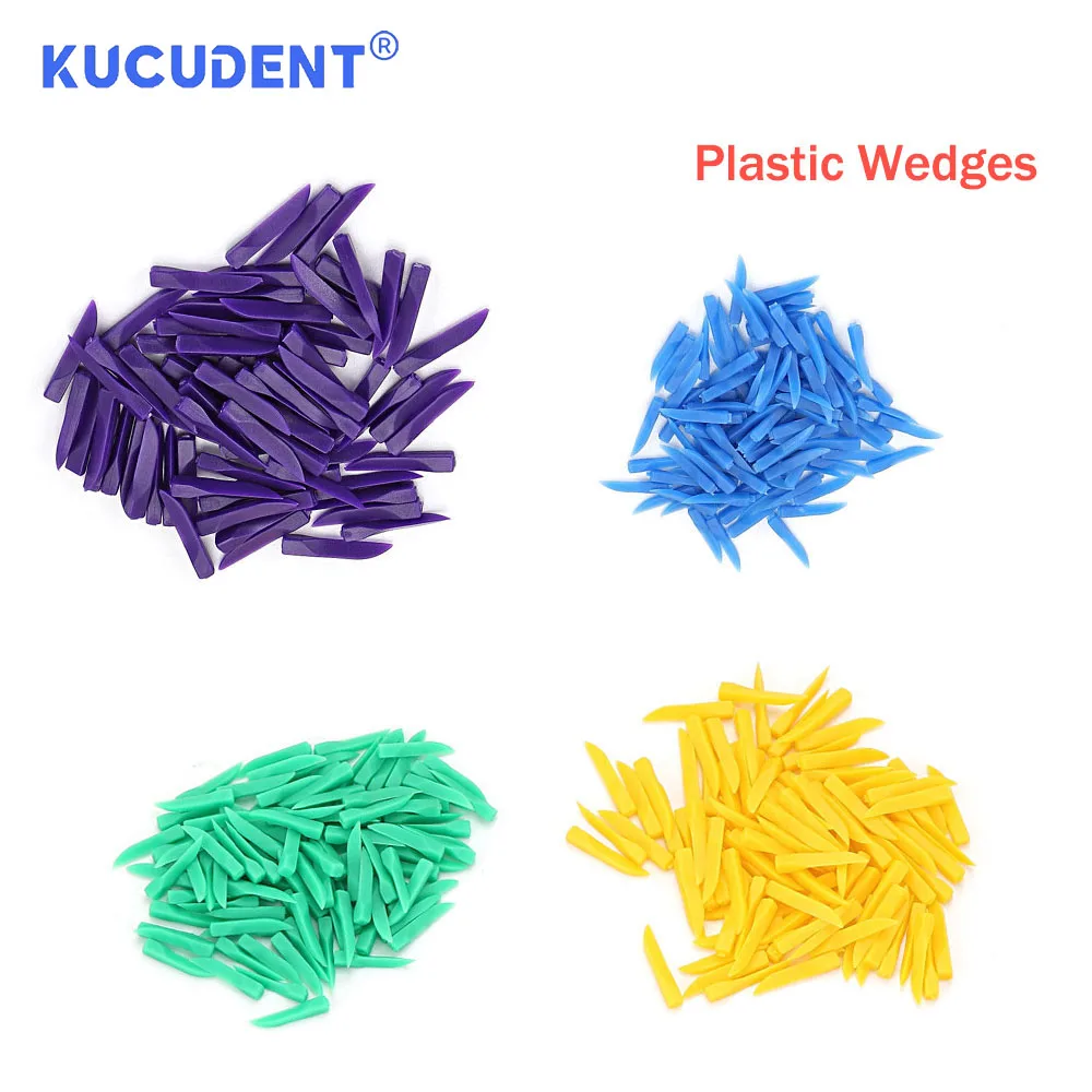 KUCUDENT одноразовые стоматологические клинья медицинские пластиковые дуги