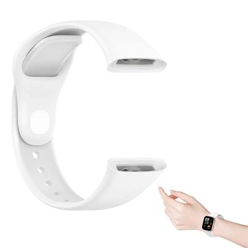 

Silicone Strap ForXiaomi Redmi Watch 3 Replacement Belt On RedMi Watch3 Soft Bracelet Wristband Smartwatch Multi Color Strap