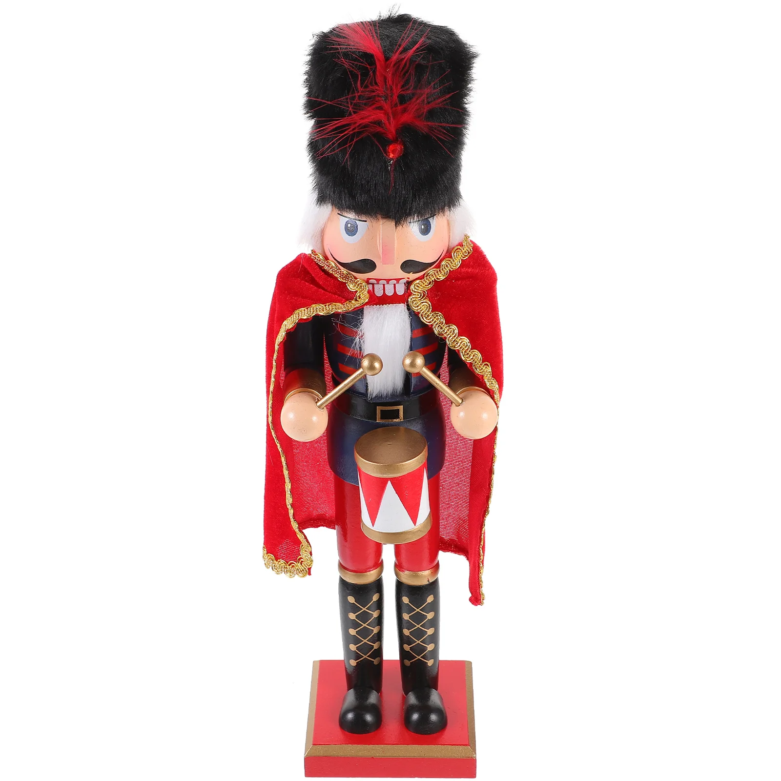 

Festival Nutcracker Decoration Wooden Nutcracker Xmas Tabletop Ornament Home Decor