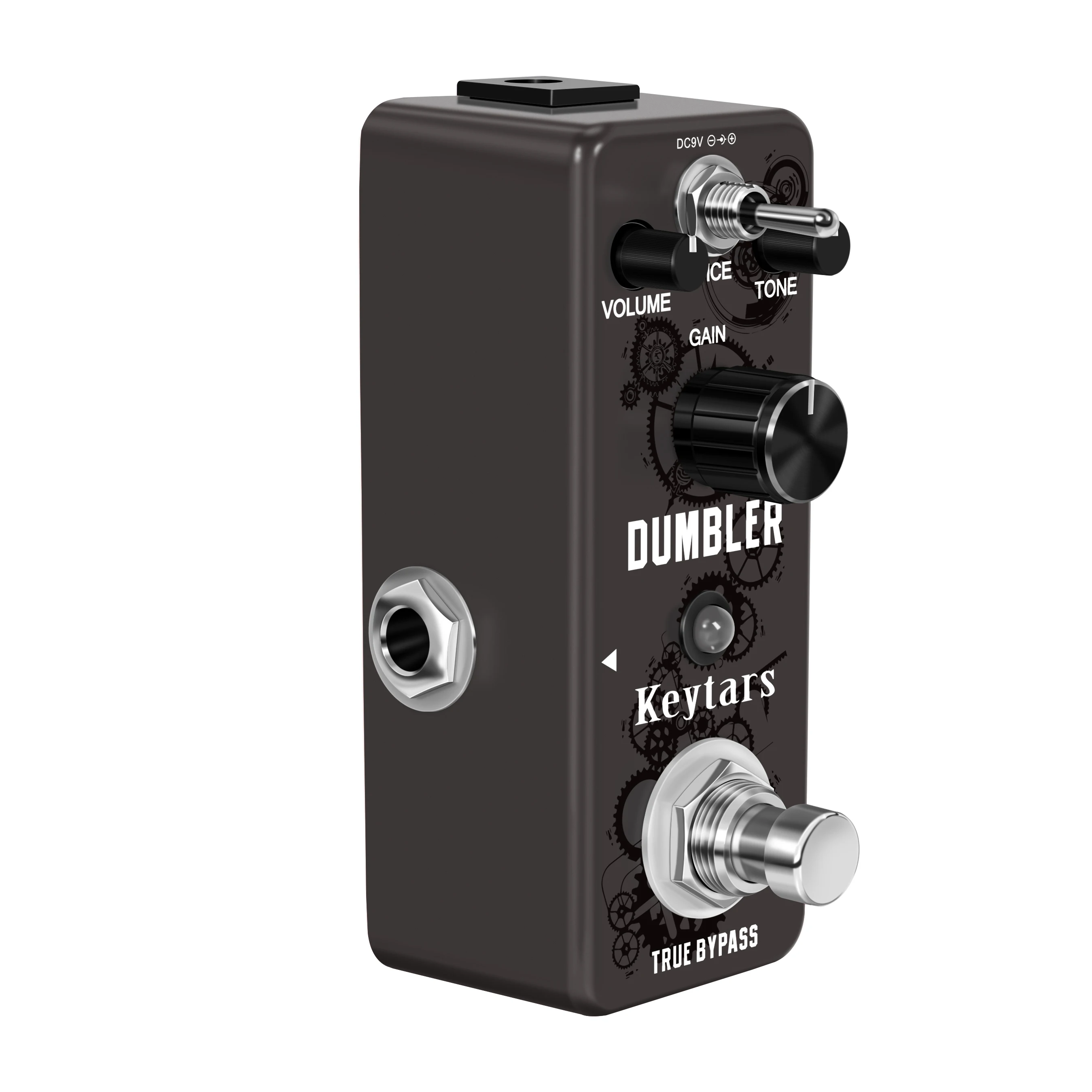 Keytars LEF-315 Guitar Dumbler Pedal Analog Dumbler Overdrive Pedals For Electric Guitar With Medium Distortion True Bypass