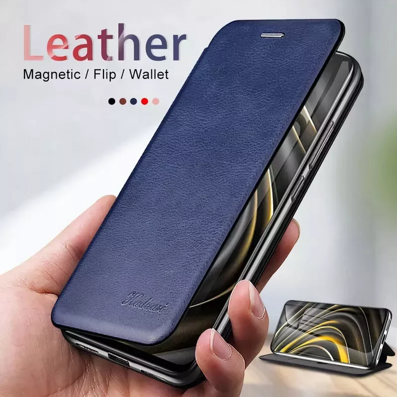 

Free Shipping Leather Flip Case For Xiaomi Redmi Note 9 9S 10 5G 10S 11 11S 8 Pro 8T 7 + Plus Wallet Cover On Redmi 7A 6 6A 9 9A