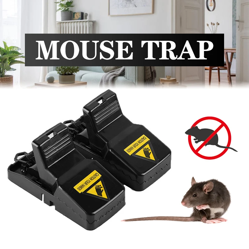 Mousetrap Bait Snap Spring Rodent Catcher Pest Control Traps