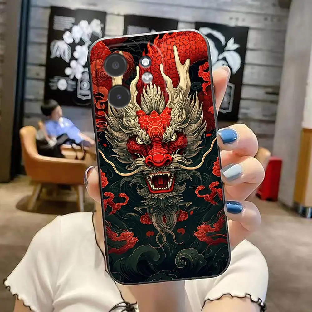 Чехол для телефона с рисунком красочного дракона для Infinix NOTE 12 GT 20 30 40 50 50X 60 TECNO POVA NEO 2 4 5 6 7 Pro Funda Shell Capa (art.: 3920dbf597bca) - 3920dbf597bca