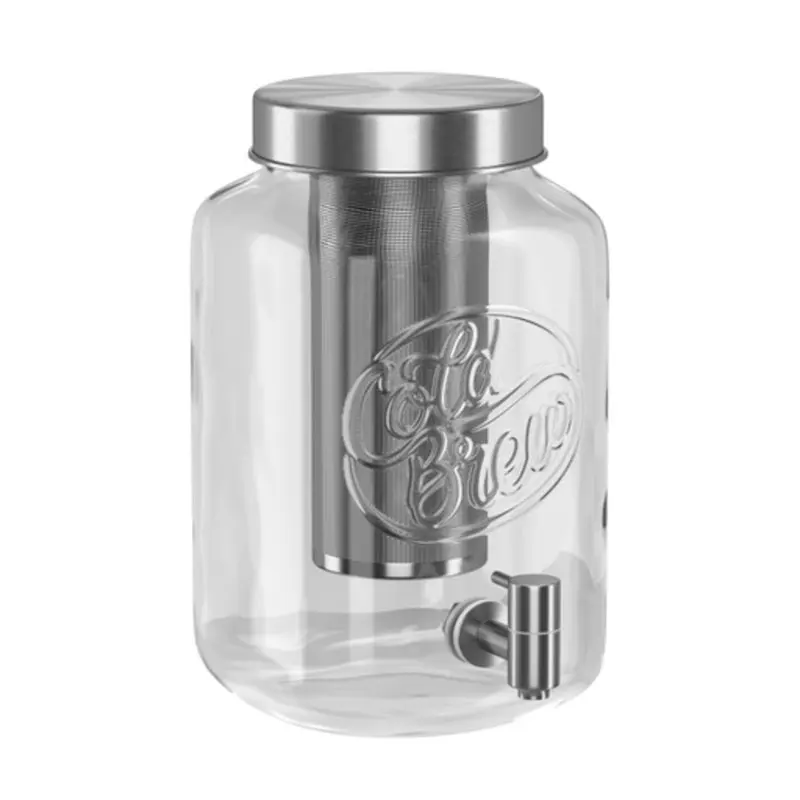 

Cold Brew Dispenser with Stainless Steel Spigot, 1 Gallon
