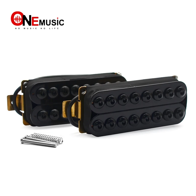 

Керамический магнит 8-струнный гитарный хамбакер звукосниматель 67 мм 73 мм звукосниматели черный