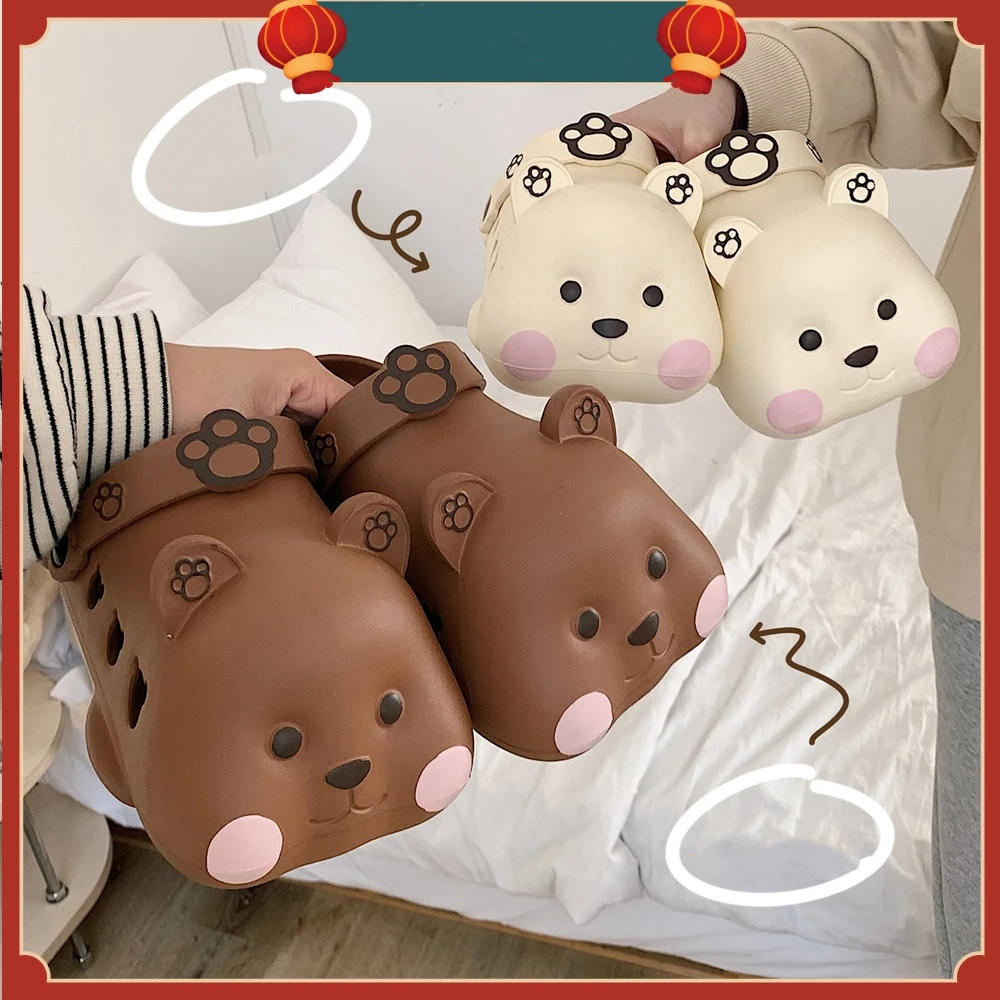 

Сандалии мужские/женские рваные, пляжная обувь, домашние тапочки, уличная летняя повседневная обувь, шлепанцы с милым принтом граффити и зе...