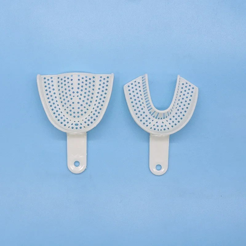 

1Pcs Colorful Dental Impression Trays Plastic Materials Teeth Holder