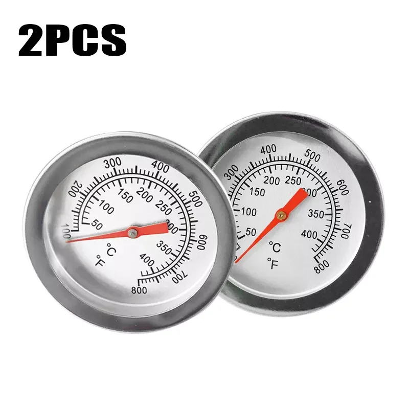 Stainless Steel Oven Thermometer Grill Meat Thermometer Dial Temperature Gauge Gage Cooking Food Probe Kitchen BBQ Tools