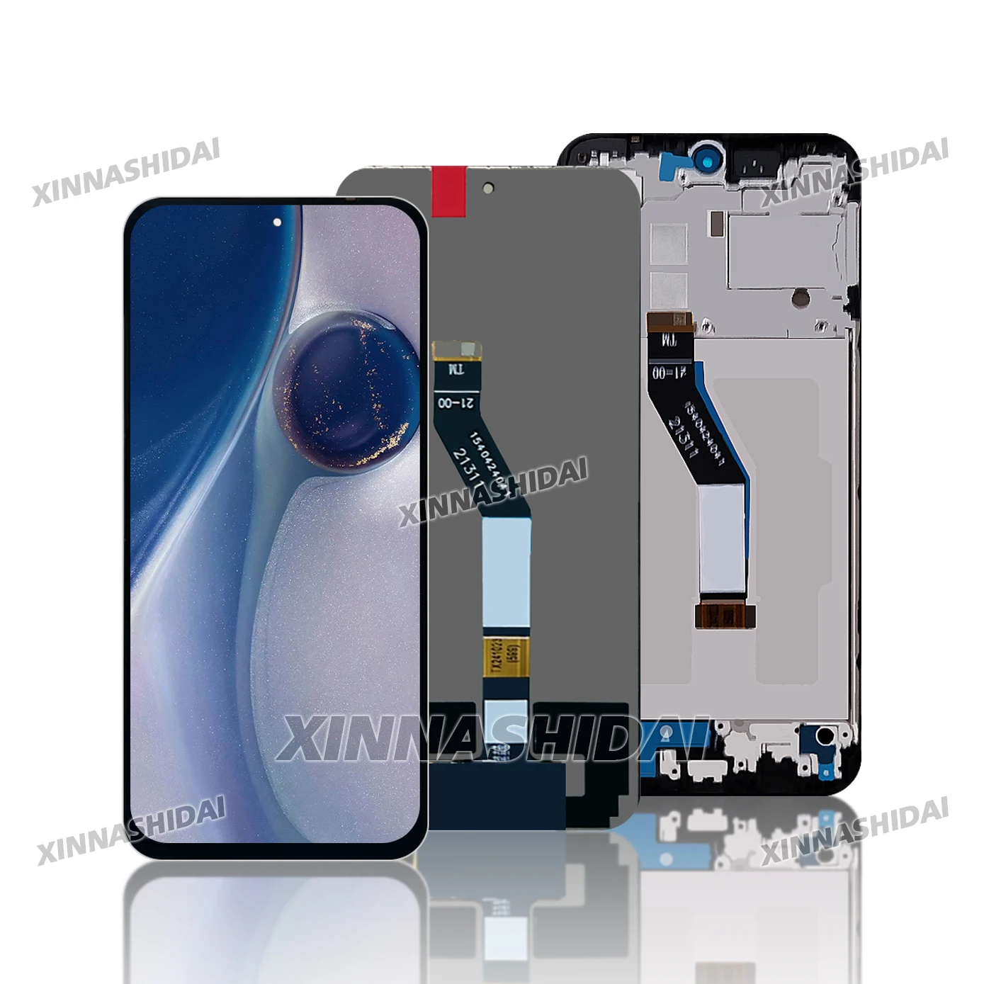 Фото 6,67 '' протестировано для Xiaomi POCO M4 Pro 5G ЖК-дисплей MZB0BGVI 21091116AG Дисплей с цифровым преобразователем сенсорного экрана в сборе для POCO M4Pro 5G ЖК-дисплей №3