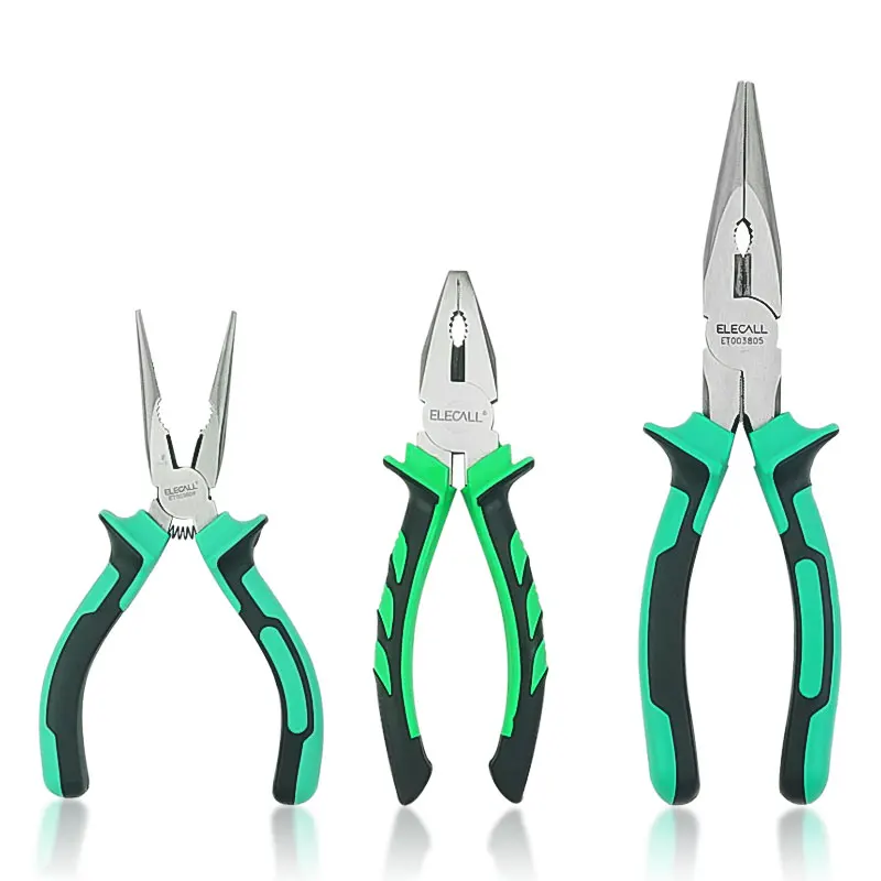 

Electrician Cable Wire Cutter Plier 6" 8" Long Nose plier Cutting Nippers Stripping Crimpping Hand tools
