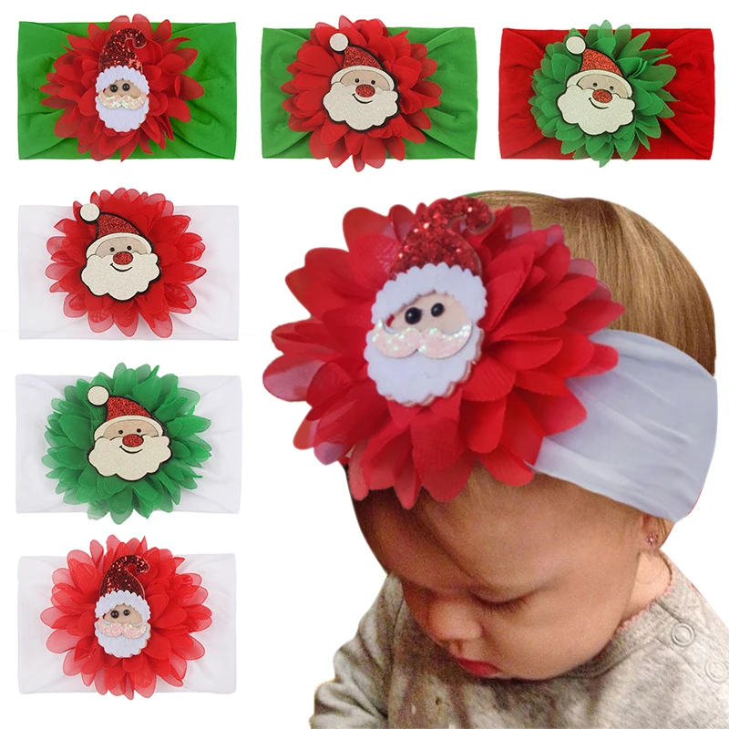 

Christmas Gift Cute Headband Newborn Toddler Baby Girls 2020 Christmas Girl Headband Headwear Baby Hair Accessories
