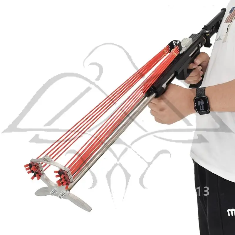 Мощная складная рогатка винтовка механическая катапульта уличные игрушки для