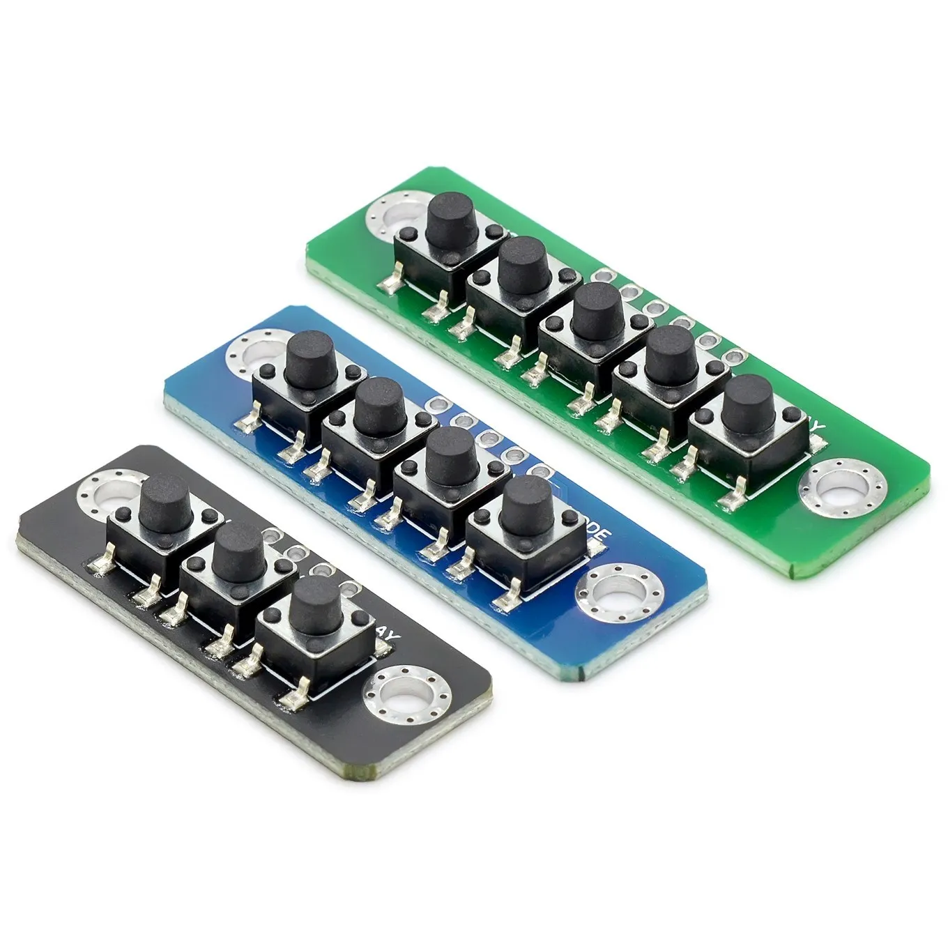 

3/4/5-Bit Independent Button Module MCU External Button Module Micro Switch Button Board Bluetooth-compatible Power Amplifier