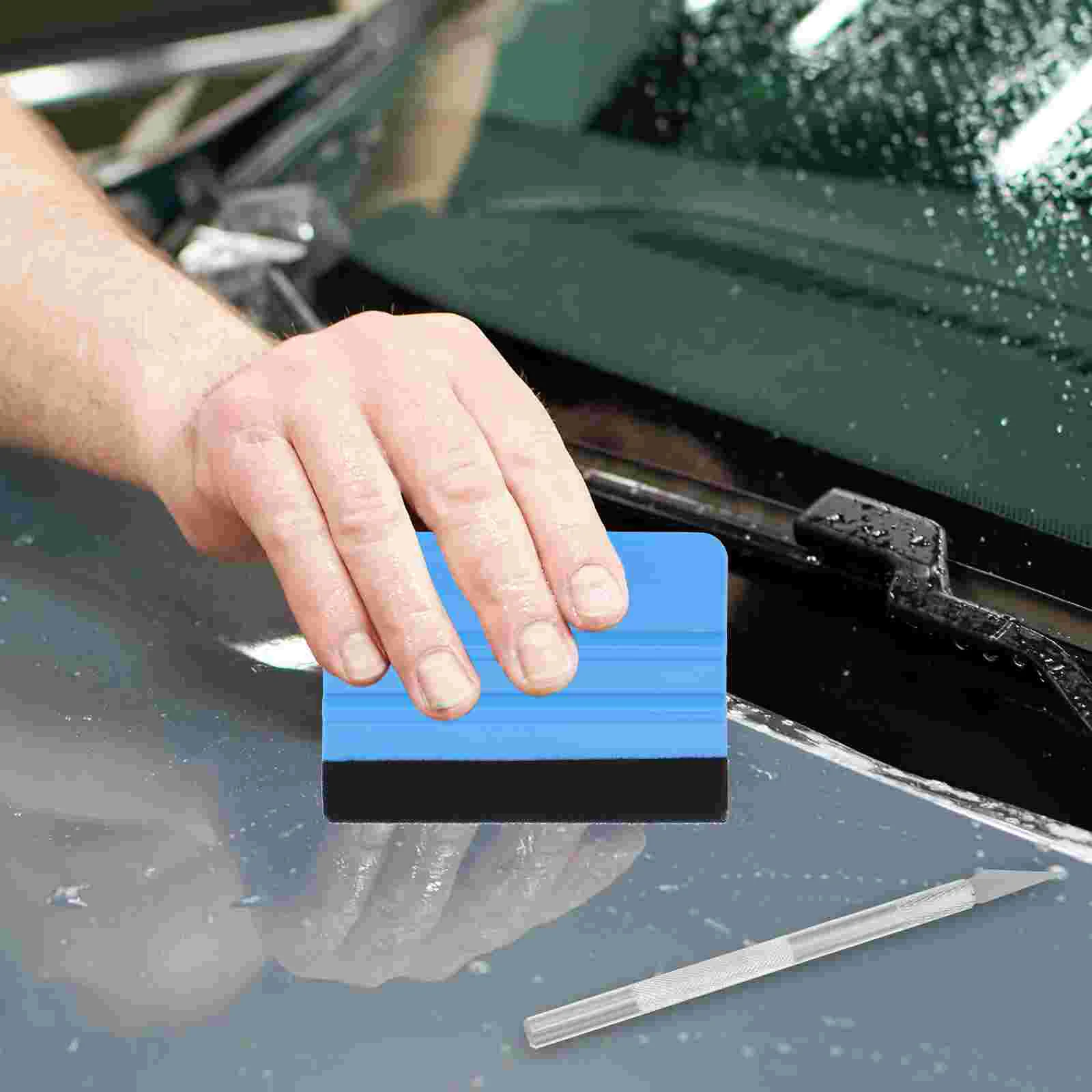 

1 Set Tool Kit Squeegee Wall Paper Wrap Tape Wallpaper Smoothing Tool Wallpaper Peel And Stick Kit Car Film Tools