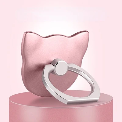 Кольцевой кронштейн для телефона на присоске кольцо на палец вращающийся держатель подставка для Iphone 11Samsung S9 Xiaomi Huawei искусственный кронштейн