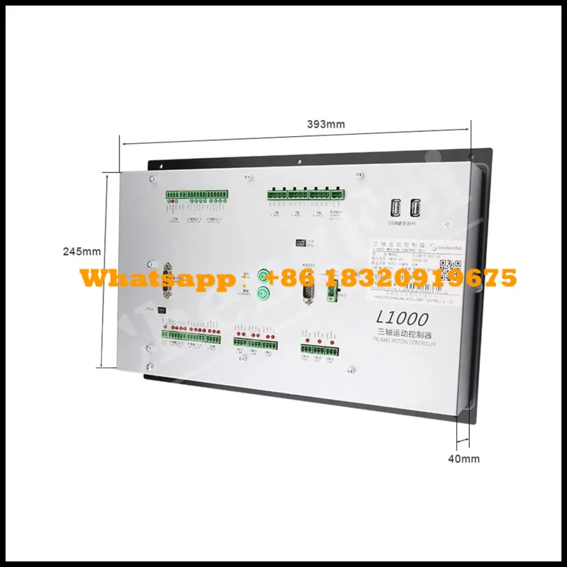 Фото Shanlong L1000 V4 Система управления ATC 3-осевой контроллер движения Ci1030CNC USB-интерфейс гравировально-фрезерный станок №4
