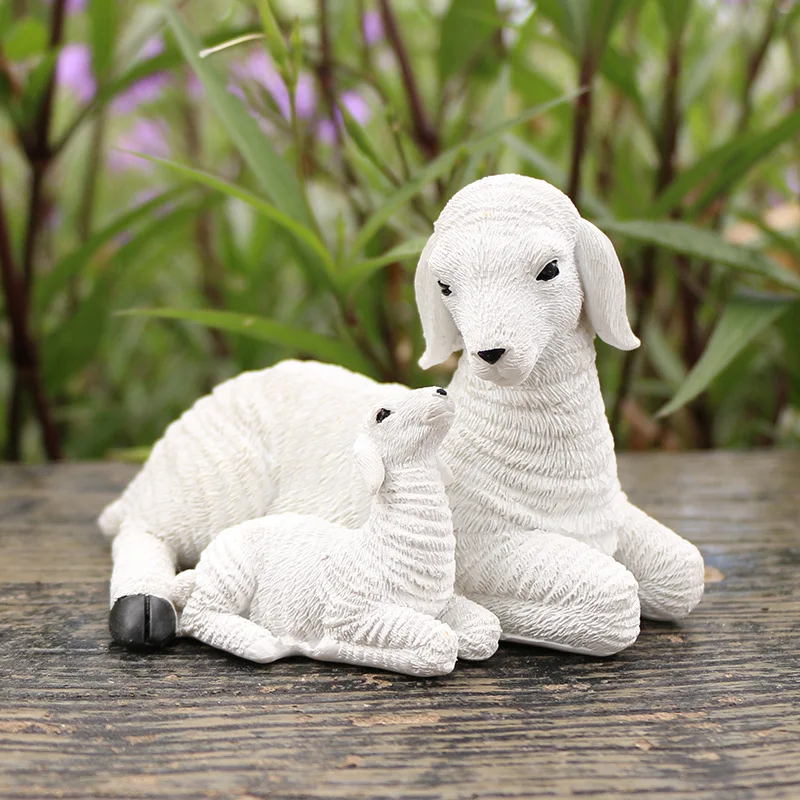 

Middle East Inspired Sheep Ornaments: Exquisite Crafts Resin Home Decorations