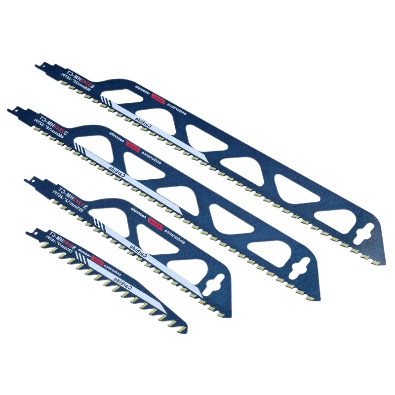 

Reciprocating Saber Saw Cutting Blade Masonry Tooling for Glass Concrete Red Brick Stone Metal Marble Alloy Carbide Alloy Tools