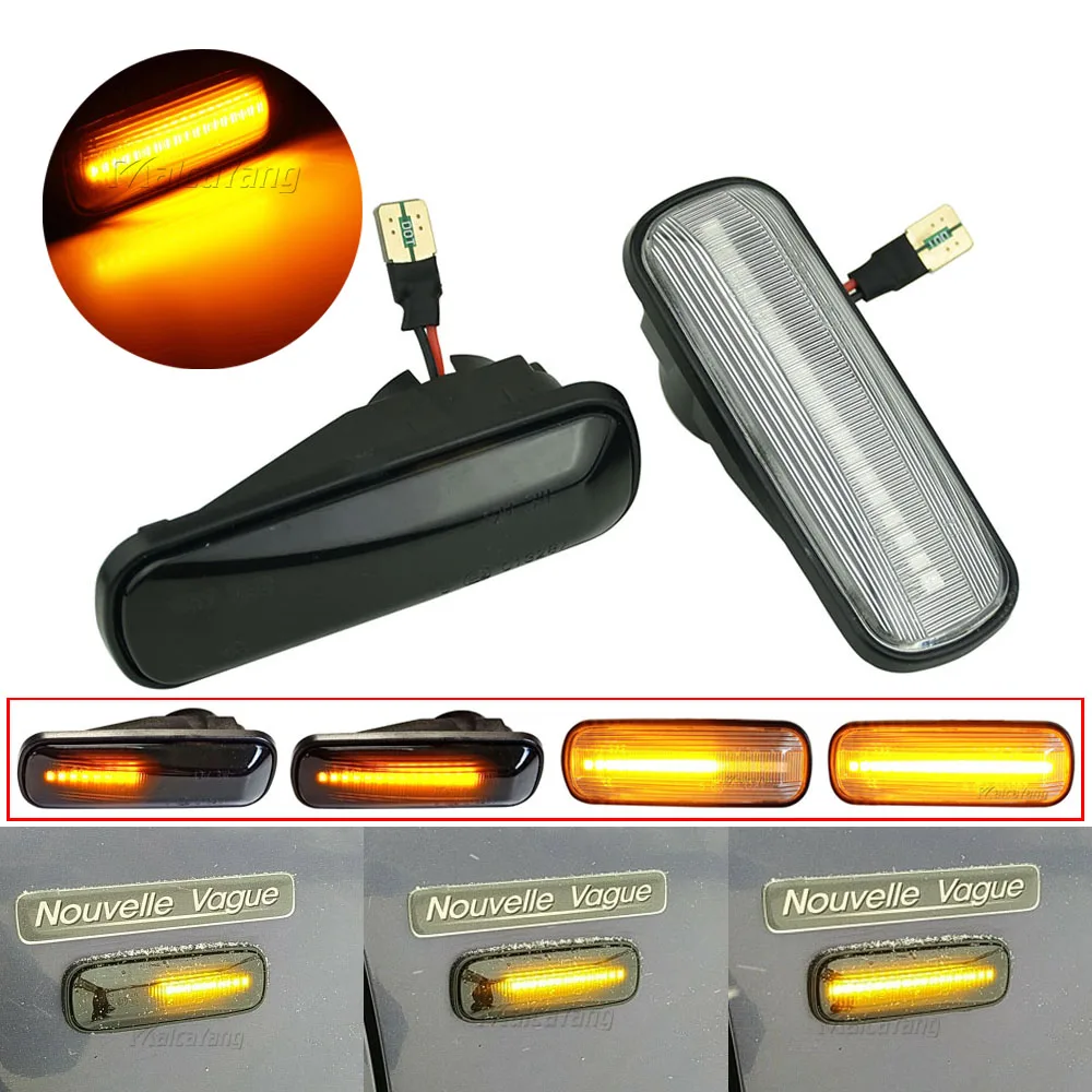 

Dynamic Blinker Turn Signal Lamp LED Side Marker Light Flashing Indicator For Honda Civic 1996-2000 CRV Ballade Hatchback Sedan