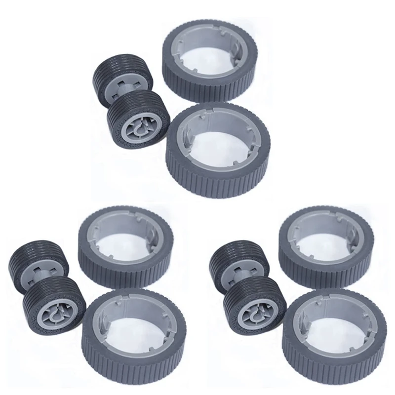 

3Set Pa03670 - 0001 Pa03670 - 0002 Consumable Set Pick Roller + Brake Roller PICKUP Roller For FUJITSU Fi-7160 Fi-7260