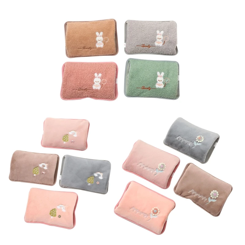 

Электрическая сумка для подогрева воды, электрическая грелка для рук, перезаряжаемая плюшевая сумка для горячей воды, многоразовый набор д...