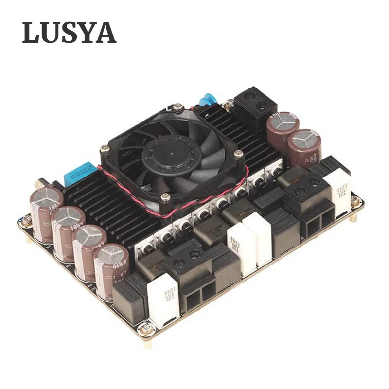 

Lusya 2 x 500W 2-6Ω High Power Class D Digita Audio Amplifier Board Stereo Amp Module- T-AMP - LV Amp Module DC 48-72V