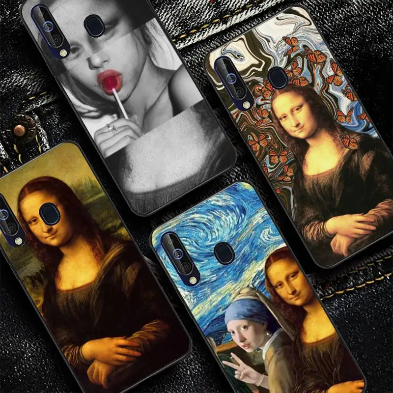 

Mona Lisa Phone Case for Samsung A51 01 50 71 21S 70 31 40 30 10 20 S E 11 91 A7 A8 2018