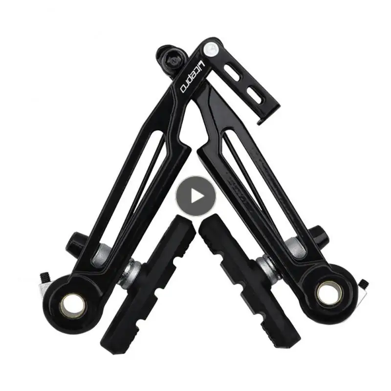 

Folding Bike Accessories High Strength Durable Mountain Bike Brake Pads One-piece Forging Aluminum Alloy Bicycle V Brake