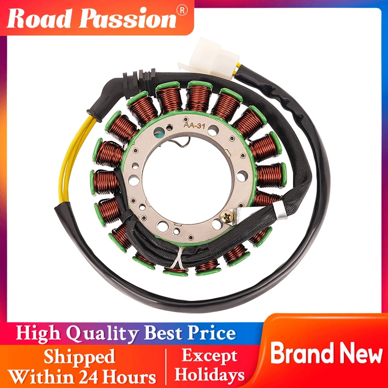 Катушка статора мотоциклетного генератора Road Passion в сборе для Honda NV400 CJ CK Steed 400 CS CV NV600 Shadow 600 VT600 VLX VT750CA