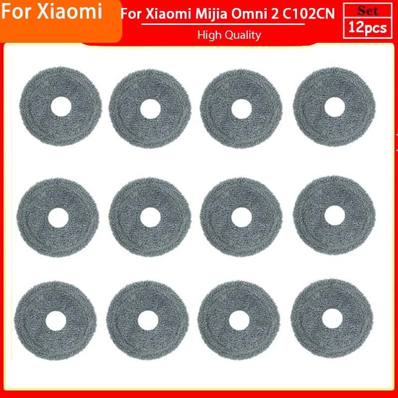 

Аксессуары для Xiaomi Mijia Omni 1S,2s, C102CN, B116CN, X10 +, X10 Plus, основная боковая щетка, Hepa-фильтр, насадка на швабру, детали мешка для пыли