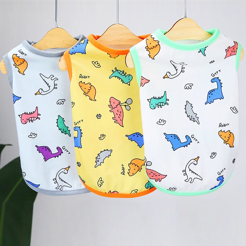 

Breathable Dog Clothes Spring Summer Dog Vest Puppy Small Dog T-Shirt French Bulldog Yorkshire Chihuahua ropade perro corgi