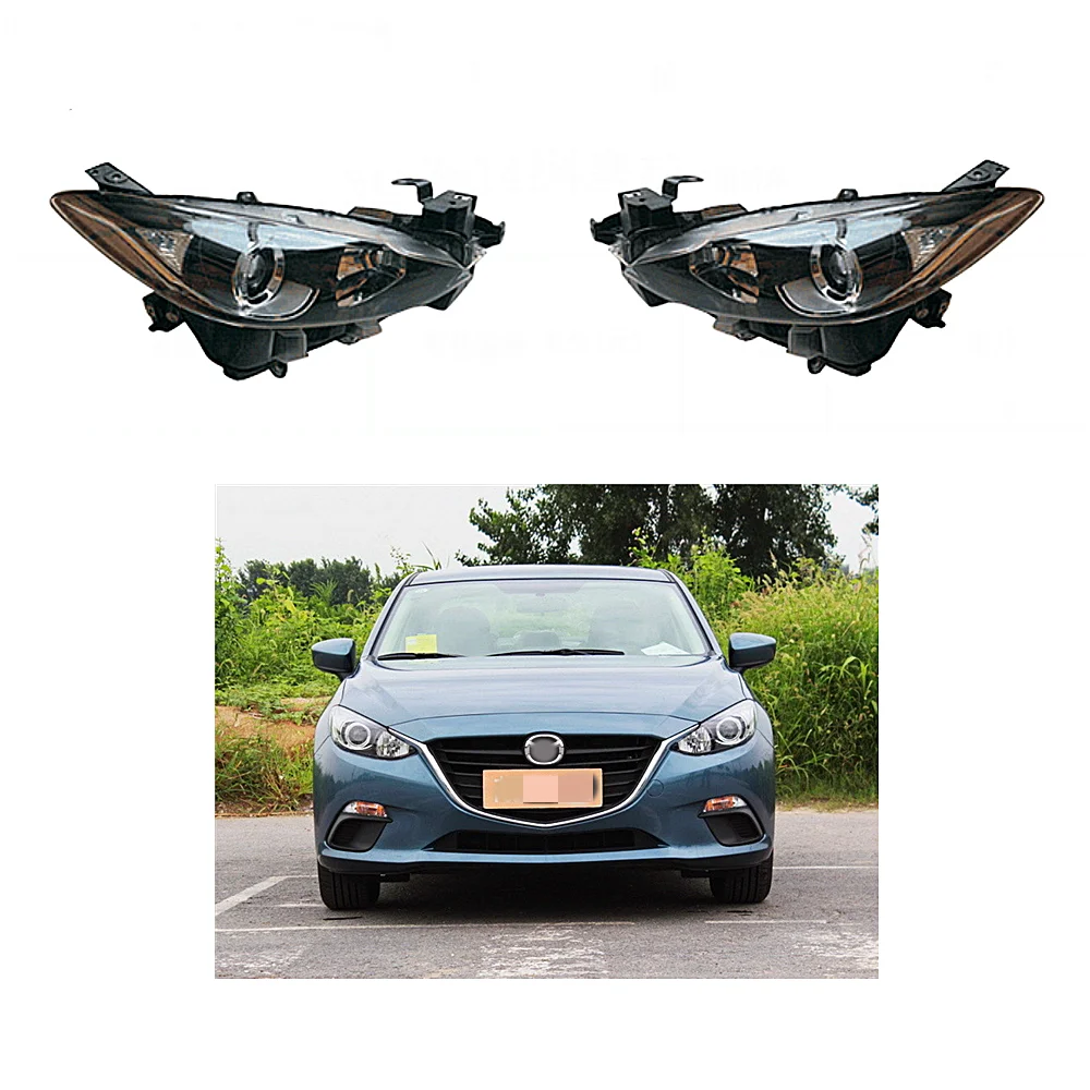 

Original Style Headlamps For MAZDA 3 AXELA 2014-2016 Halogen Head Lights Headlights