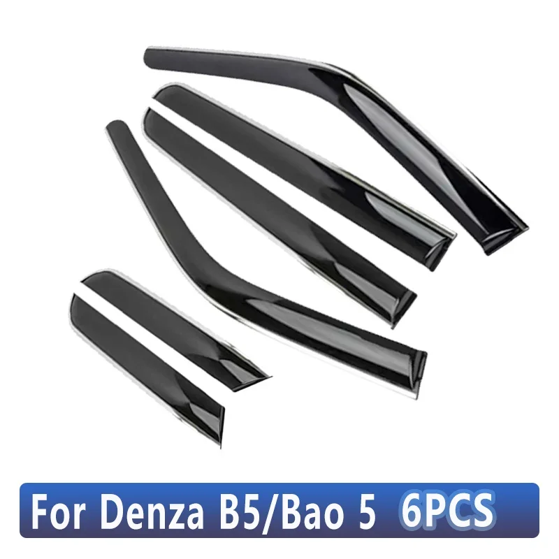 

Автомобильный оконный козырек для Denza B5 Fang Cheng Bao Leopard 5 2023 ~ 2026, боковое лобовое стекло, защита от дождя и солнца, дымовая крышка, инструменты, аксессуары