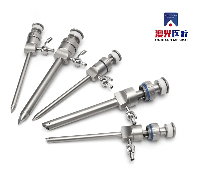 Лапароскопический хирургический многоразовый троакар и канюля 5 мм 10 12 15