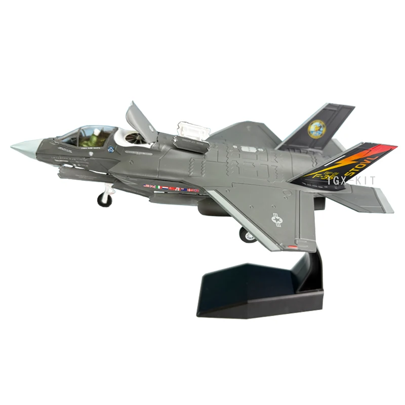 1:72 1/72 весы армии США F35 Lightning II Joint Strike Jet Fighter литой металлический самолет модель