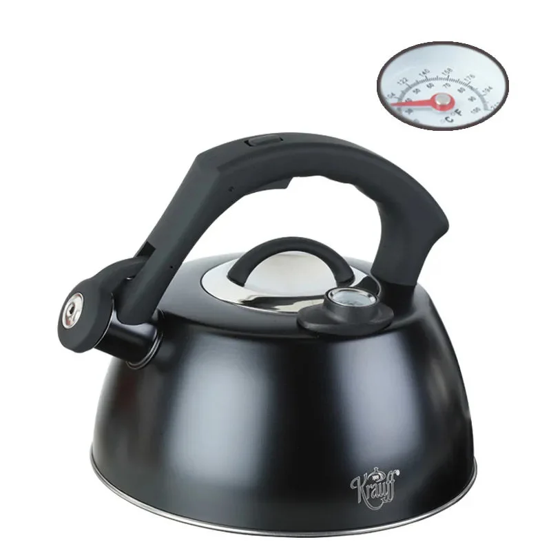 

2.5L Whistling Tea Kettle Stainless Steel Handle Teapot For All Stove Tops Gas Stove Bouilloire Induction Cooker Kitchenware New