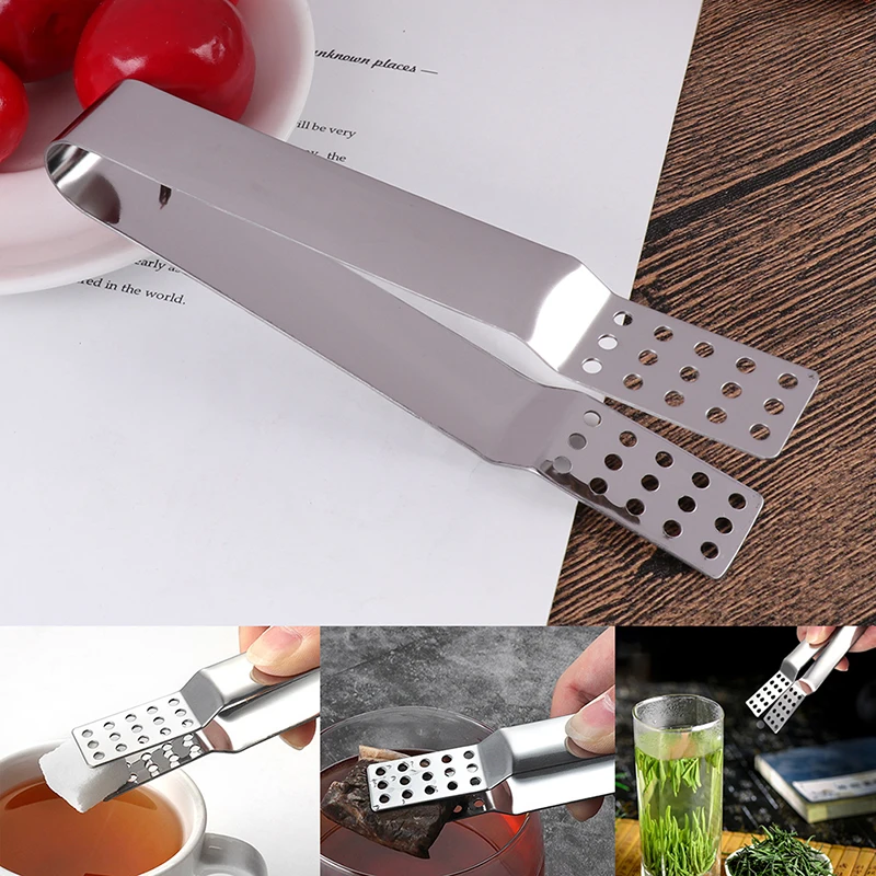 

1pc Coffee Sugar Clip Stainless Steel Tweezer Mini Clamp Tong Clips Coffee Little Tea Clips Hot Kitchen Bar Tool Supply