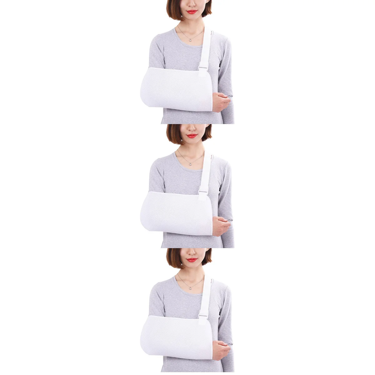 

3x Fractured Bones Immobilizer Sling Broken Arm Support Arm Sling