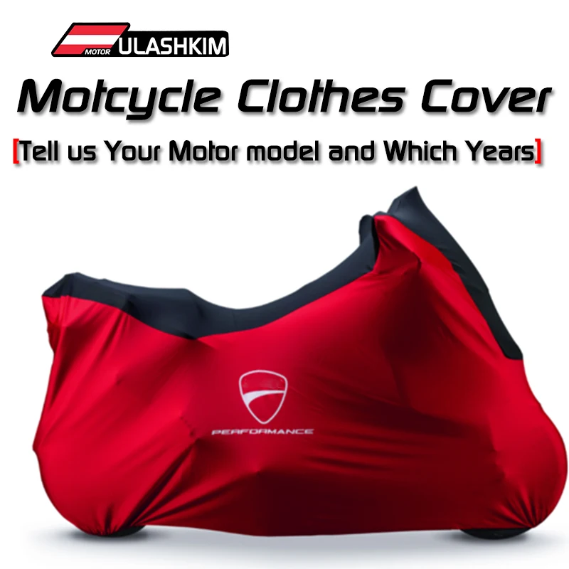 Clothes Cover For Ducati Motorcycle Clothes Cover（ Please Tell us Your Motor model and Which Years）