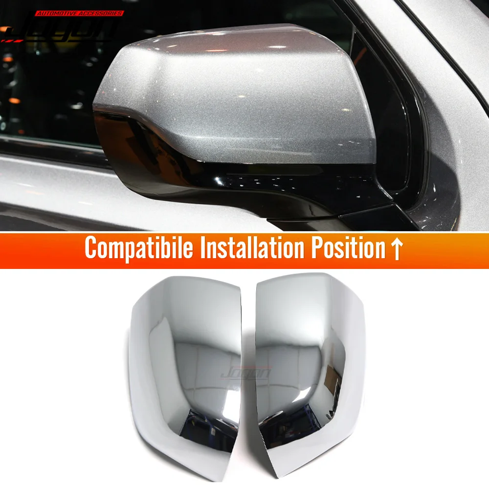 

For GMC YUKON XL For Chevrolet Chevy Suburban Tahoe For Cadillac Escalade 2021+ Accessories Side RearView Mirror Cover Caps