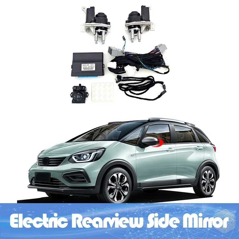 

For Honda Fit ​Auto Intelligent Automatic Car Electric Rearview Side Mirror Folding System Kit Modules